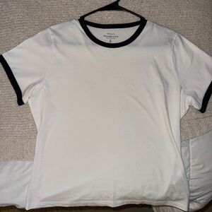 Abercrombie & Fitch Essential Polished Body Skimming Tee